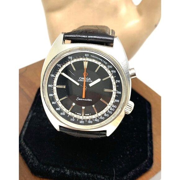 Omega Seamaster Chronostop Men's Watch 145.007 Swiss Manual 1969 Vintage Racing - Picture 1 of 15